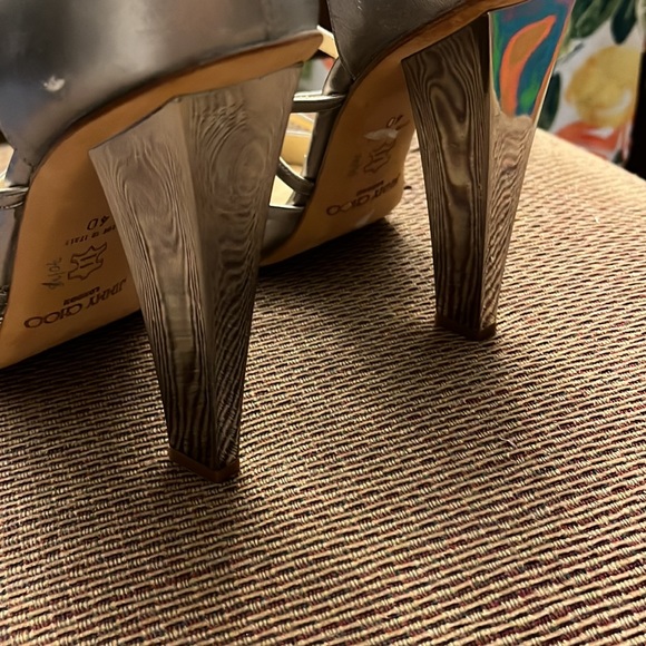 Metallic Jimmy Choos - Picture 3 of 5